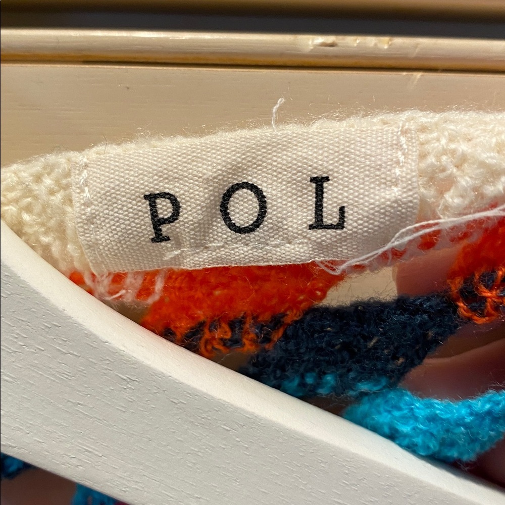 POL Multicolor granny Crochet patchwork Sweater c… - image 4